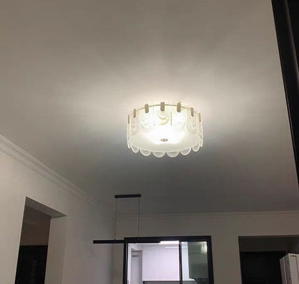 Chandelier ERNESTA — glass designer chandelier, custom lighting by RODESIGNE