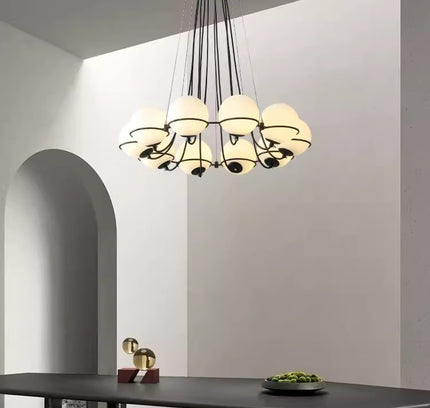 Chandelier ORTORES — designer chandelier, custom lighting by RODESIGNE