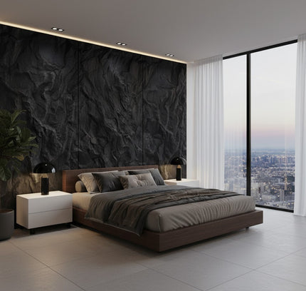 Panel CONVEX ROCK A-B-A — decorative acoustic wall panel, sound absorption by RODESIGNE