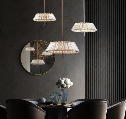 Chandelier LAMPASA — designer chandelier, custom lighting by RODESIGNE