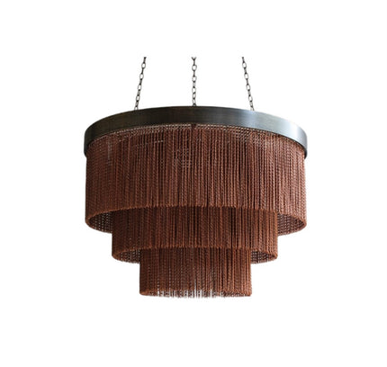 Chandelier CHAINER — designer chandelier, custom lighting by RODESIGNE
