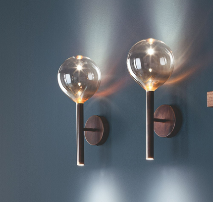 Wall Sconce GEORGINA — brass wall sconce lamp, designer lighting by RODESIGNE