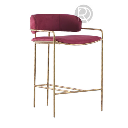 Bar stool LENOX VELLUTTO by Rodesigne