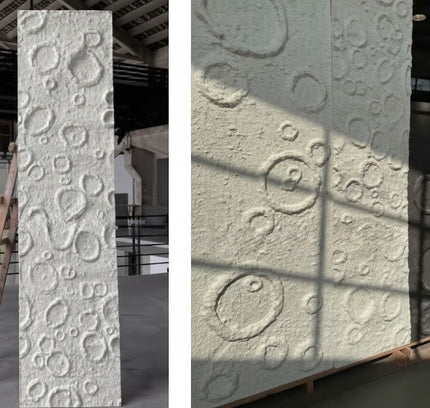 Panel MOON STONE — decorative acoustic wall panel, sound absorption by RODESIGNE