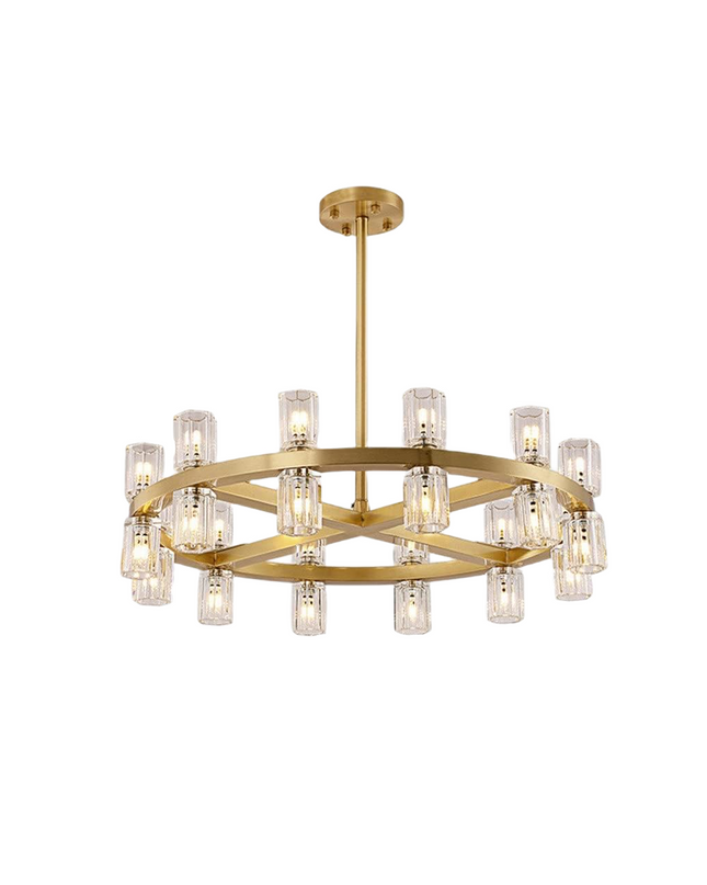 Chandelier TRENTINO — designer chandelier, custom lighting by RODESIGNE