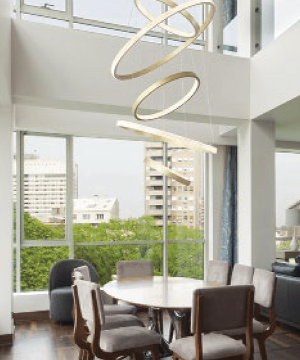 Chandelier KREISS FIVE