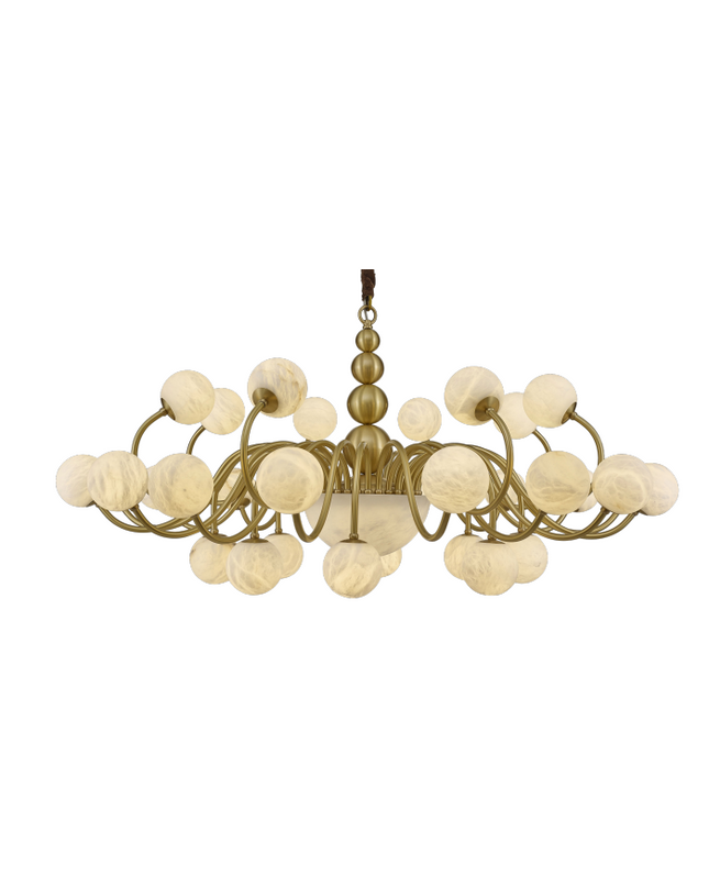 Chandelier EVERETT — designer chandelier, custom lighting by RODESIGNE