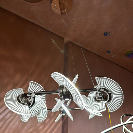 Chandelier NITCH by Rodesigne — brass designer chandelier, custom lighting by RODESIGNE