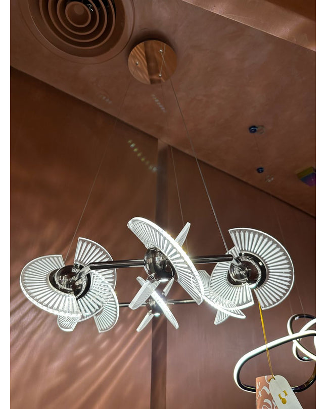 Chandelier NITCH by Rodesigne — brass designer chandelier, custom lighting by RODESIGNE
