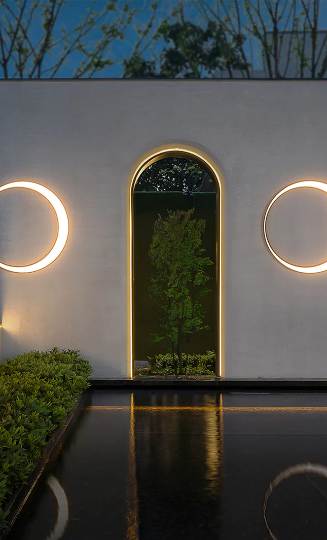 Wall lamp (Sconce) MOONY OUTDOOR by Rodesigne