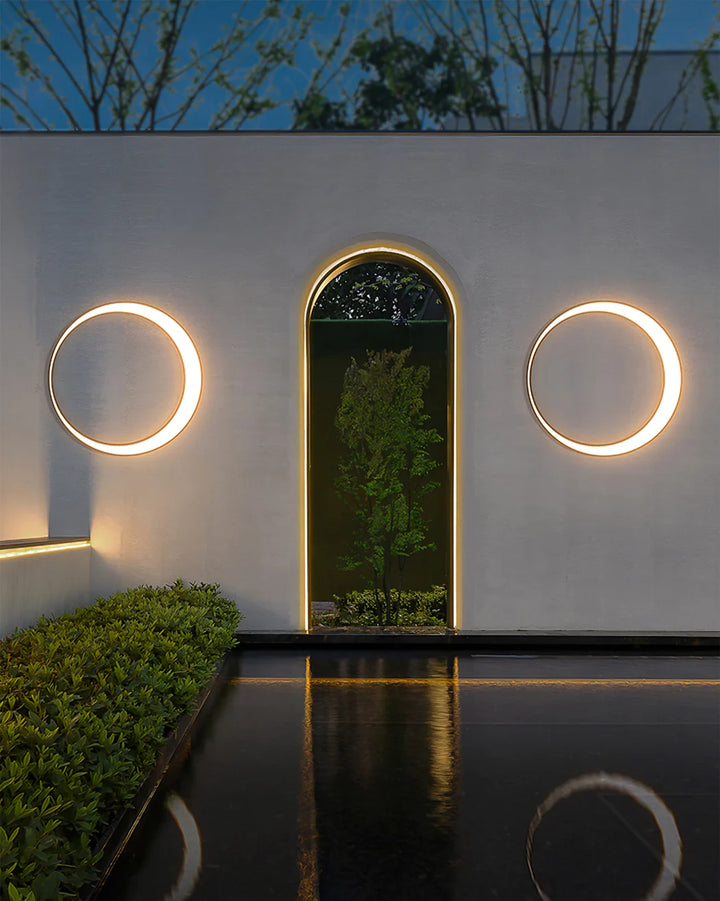 Wall lamp (Sconce) MOONY OUTDOOR by Rodesigne