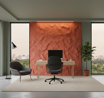 Panel ROCK WALL — decorative acoustic wall panel, sound absorption by RODESIGNE