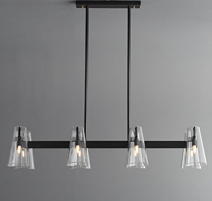 Chandelier DAMASO LONG — designer chandelier, custom lighting by RODESIGNE