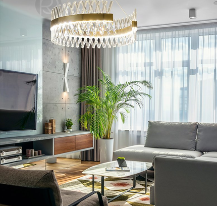Designer Chandelier RECINTO — designer chandelier, custom lighting by RODESIGNE