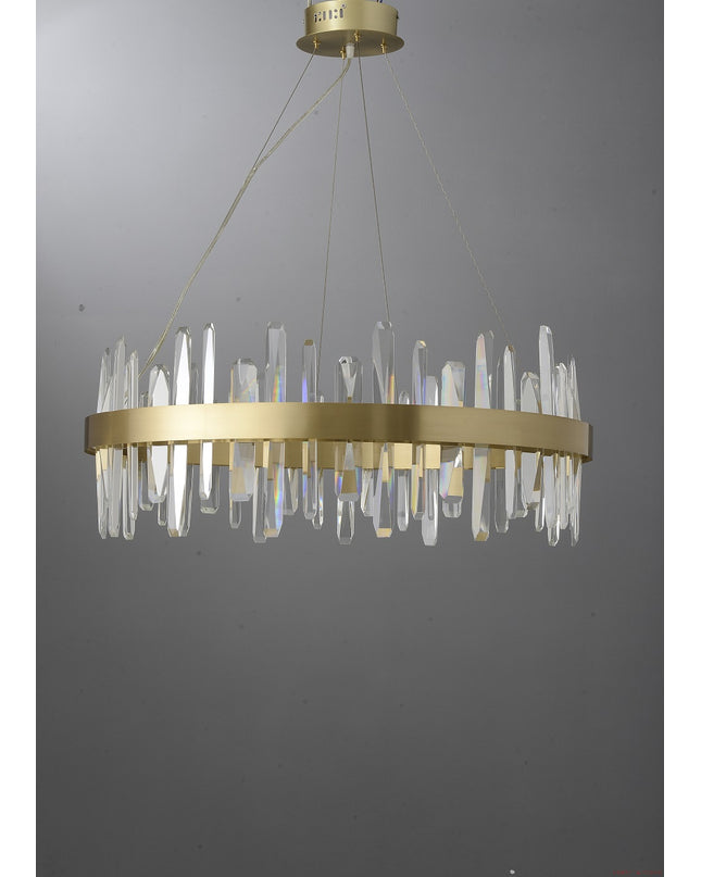Chandelier RASSERO by Rodesigne — brass designer chandelier, custom lighting by RODESIGNE