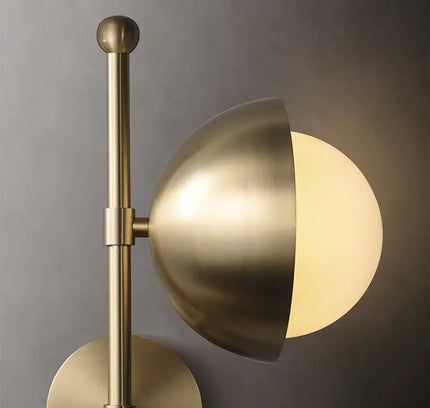 Wall lamp (Sconce) WHEATON by Rodesigne — brass wall sconce lamp, designer lighting by RODESIGNE