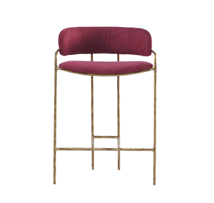 Bar stool LENOX VELLUTTO by Rodesigne