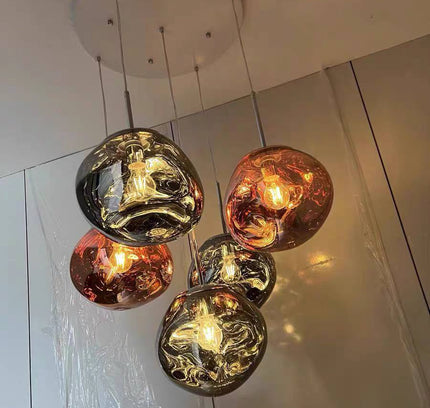 Pendant lamp IVREA by Rodesigne — glass modern pendant light, custom designer lighting by RODESIGNE