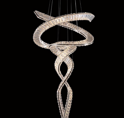 Chandelier DARELLA — designer chandelier, custom lighting by RODESIGNE