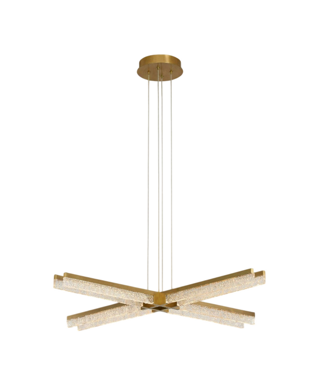 Chandelier DAMBLE — designer chandelier, custom lighting by RODESIGNE