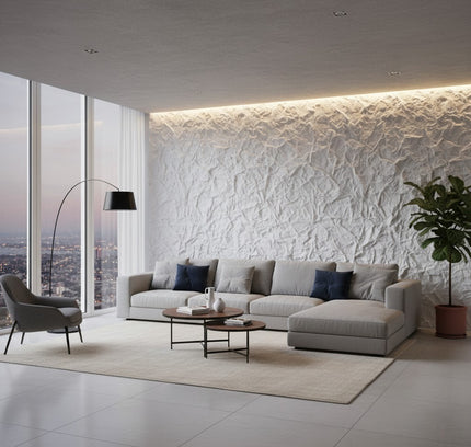 Panel SEA WOOD STONE — decorative acoustic wall panel, sound absorption by RODESIGNE