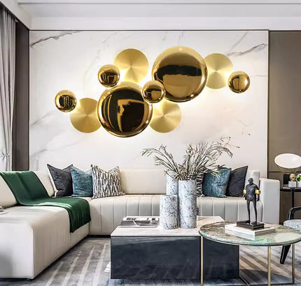 Wall Sconce ELKESTA — brass wall sconce lamp, designer lighting by RODESIGNE