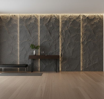Panel SUCCESSIVE TEXTURE — decorative acoustic wall panel, sound absorption by RODESIGNE
