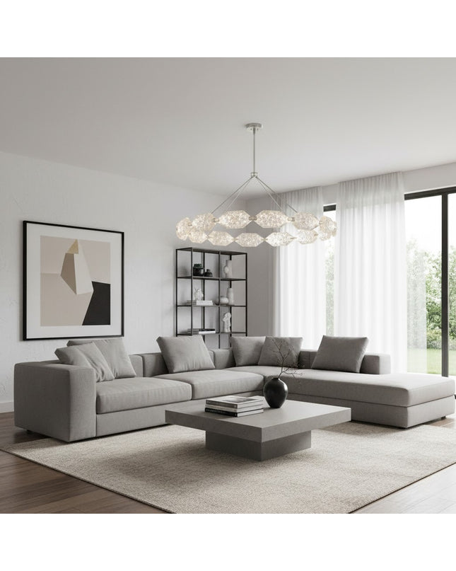 Chandelier ADDISON PARADINO — designer chandelier, custom lighting by RODESIGNE