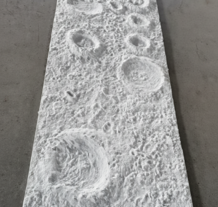 Panel METEOR CRATER — decorative acoustic wall panel, sound absorption by RODESIGNE
