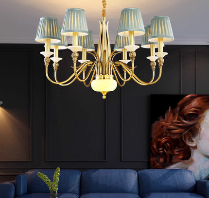Chandelier RISLING — designer chandelier, custom lighting by RODESIGNE