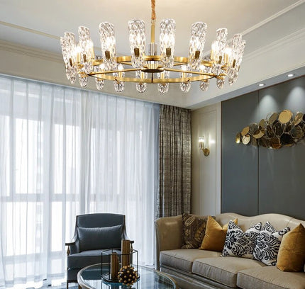 Chandelier ALIGERO — designer chandelier, custom lighting by RODESIGNE