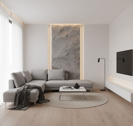 Panel MIDDLE STONE — decorative acoustic wall panel, sound absorption by RODESIGNE