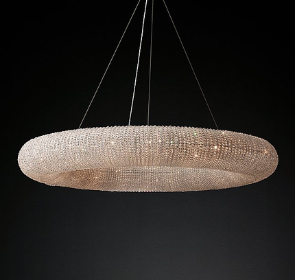 Chandelier CRYSTAL HALO by Rodesigne