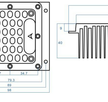 LED module MN-F486 30W (MN-F486-30W5L) by RODESIGNE