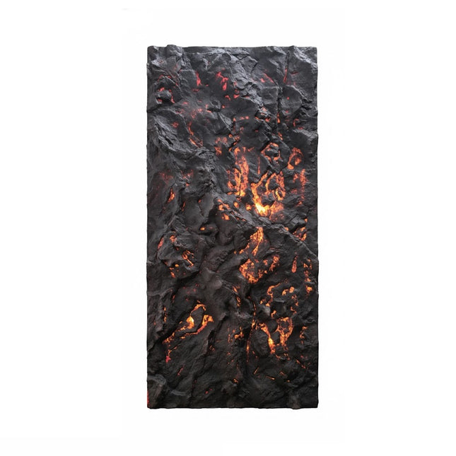 Panel CONVEX ROCK TRANSCULENT B — decorative acoustic wall panel, sound absorption by RODESIGNE