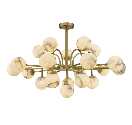 Chandelier LEBUSHE — designer chandelier, custom lighting by RODESIGNE