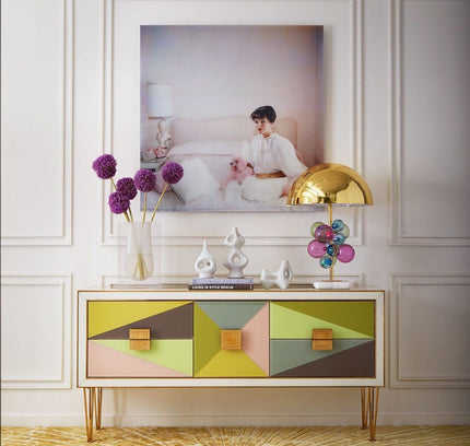 Table lamp LOBO by Rodesigne — brass designer table lamp by RODESIGNE