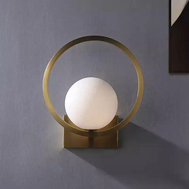 Wall lamp (Sconce) LAROSTO by Rodesigne — brass wall sconce lamp, designer lighting by RODESIGNE
