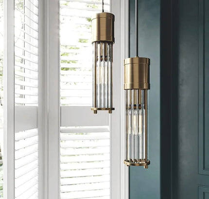 Pendant lamp AMPOLLA by Rodesigne — brass modern pendant light, custom designer lighting by RODESIGNE