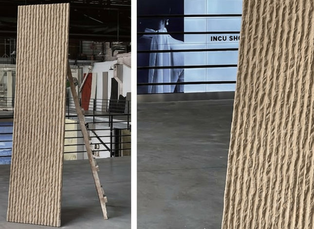Panel ROUND LINE STONE