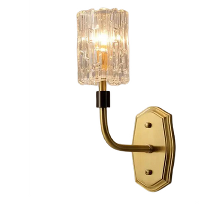 Wall Sconce PIASTRO — brass wall sconce lamp, designer lighting by RODESIGNE