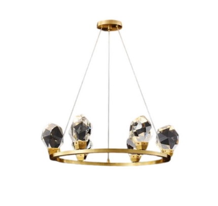 Chandelier DIALA CIRCLE — designer chandelier, custom lighting by RODESIGNE