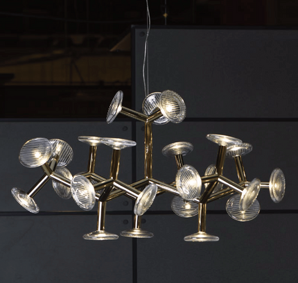 Chandelier GLEY — designer chandelier, custom lighting by RODESIGNE
