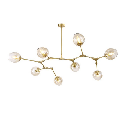 Chandelier BRANNA by Rodesigne — brass designer chandelier, custom lighting by RODESIGNE