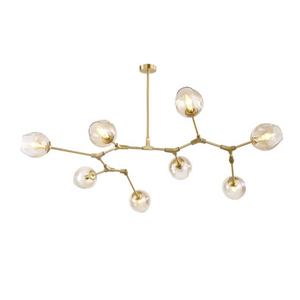 Chandelier BRANNA by Rodesigne — brass designer chandelier, custom lighting by RODESIGNE