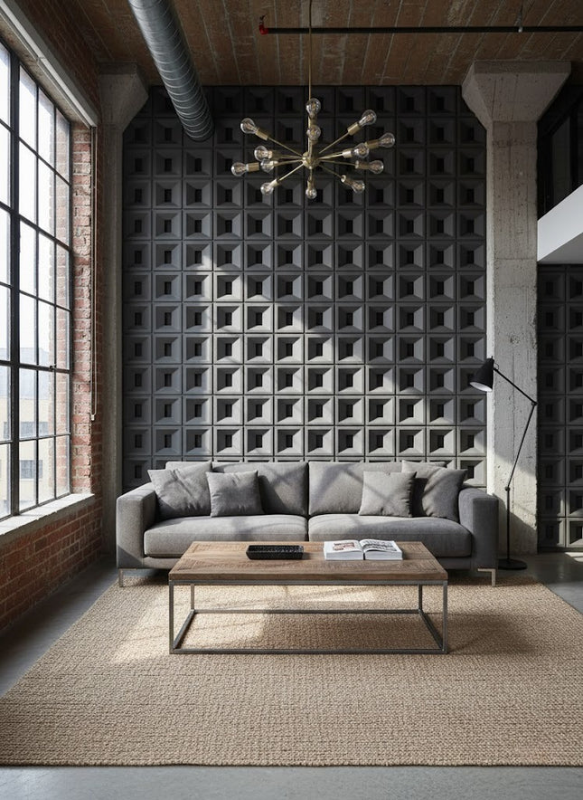 Panel NINE-HOUSE LATTICE
