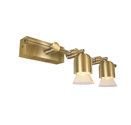 Wall Sconce FERTA — brass wall sconce lamp, designer lighting by RODESIGNE