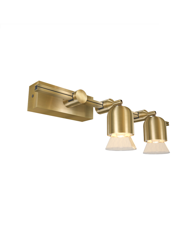 Wall Sconce FERTA — brass wall sconce lamp, designer lighting by RODESIGNE