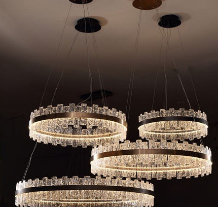 Chandelier OTTORO by Rodesigne — brass designer chandelier, custom lighting by RODESIGNE