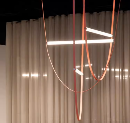 Pendant lamp WIRELINER by Rodesigne